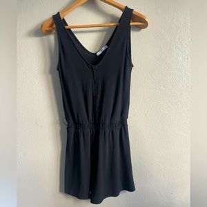 Black romper - Size Small